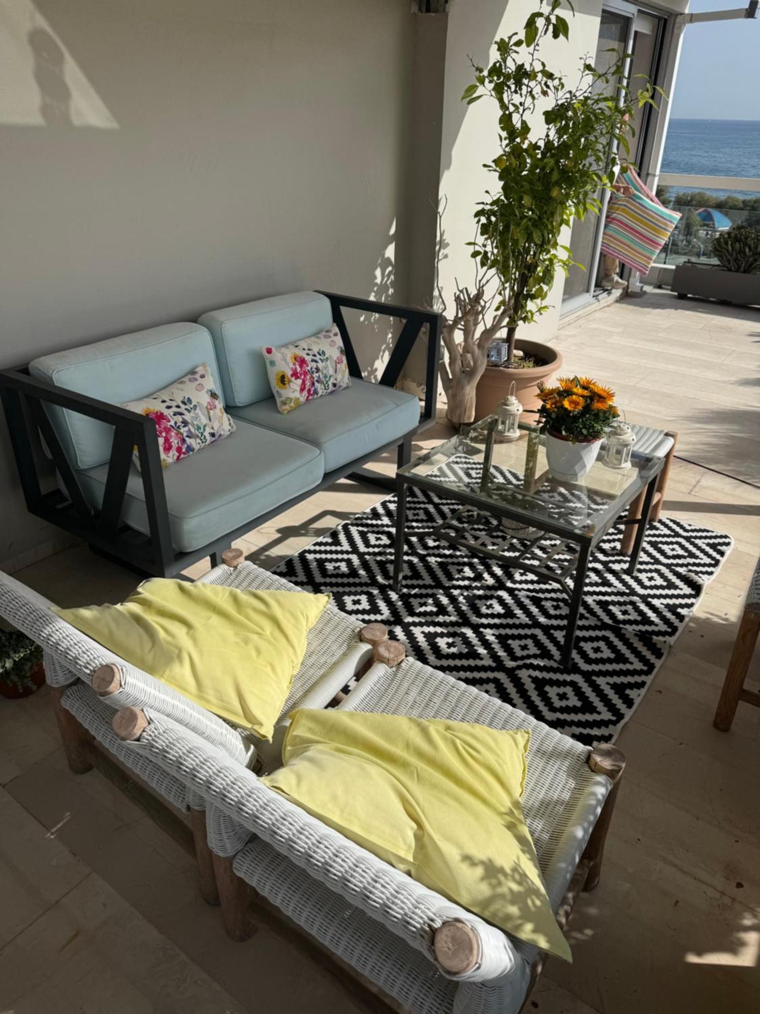 Ferienwohnung Sea Horizon Penthouse Flat Athen Exterior foto