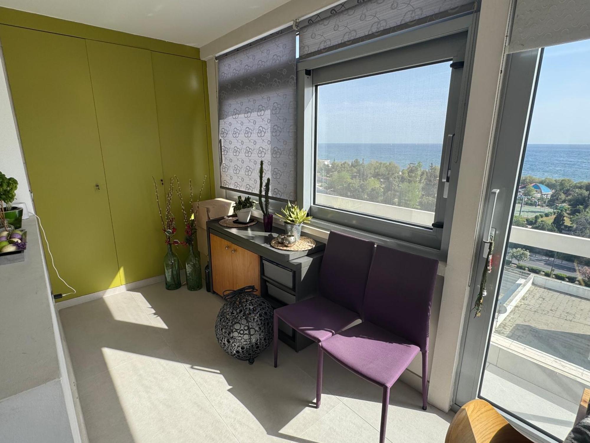 Ferienwohnung Sea Horizon Penthouse Flat Athen Exterior foto