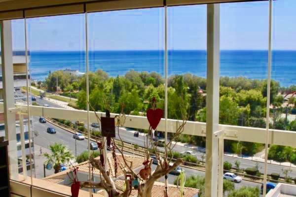 Ferienwohnung Sea Horizon Penthouse Flat Athen Exterior foto