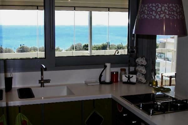 Ferienwohnung Sea Horizon Penthouse Flat Athen Exterior foto